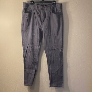 Men's Gray Chinos